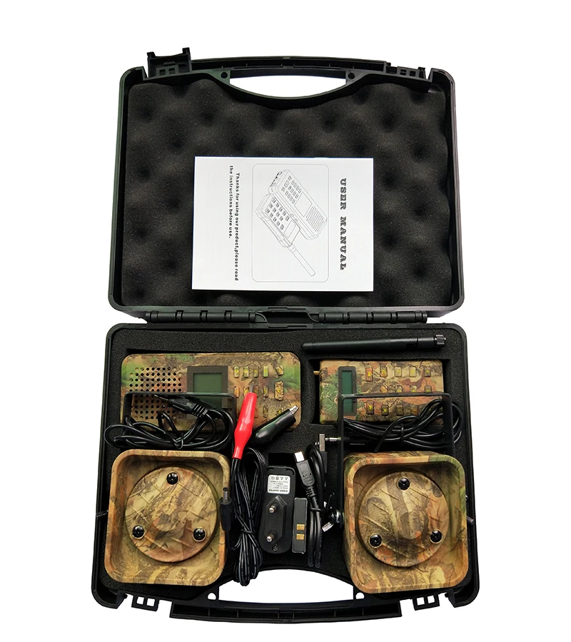 Remote control 500m and 50W loud Speakers hunting bird sound caller devices