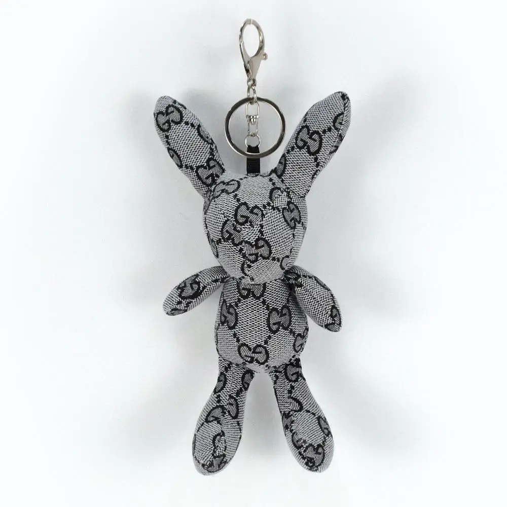 Wholesale High Quality Plush Keychains Stuffed Rabbit Doll Keychain Fashion Cute Toys Bunny Key Chain
