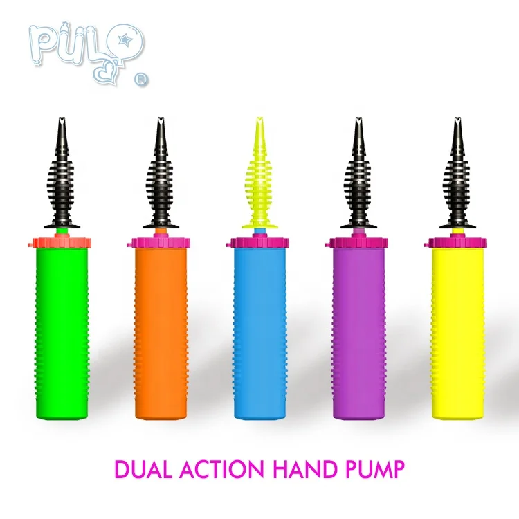 Аксессуары для воздушных шаров двойного действия, ручной насос для воздушных шаров для украшения свадебной вечеринки