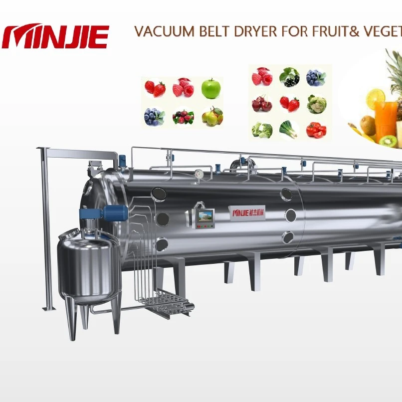 Apple and Citrus pectins food grade vacuum Belt dryer