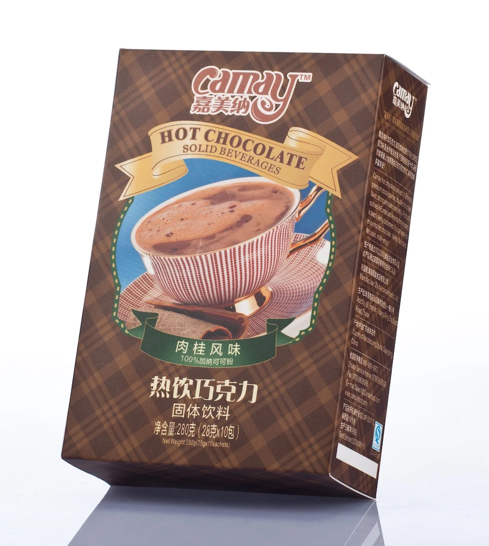 Какао-порошок горячего шоколада корицы по индивидуальному вкусу 1 унция