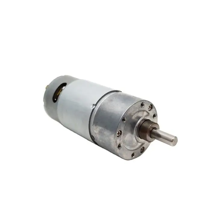 Dc Micro Metal Gear Motor 37Mm Gear Rs-555Sh High Torque Brushed 12V Gear Reduction Motor