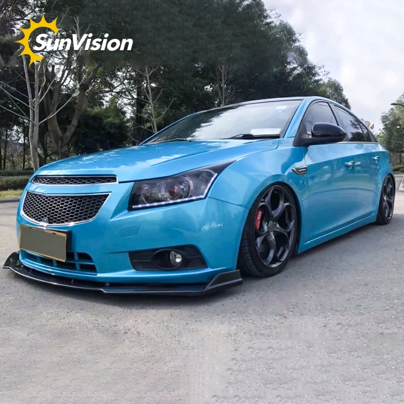 Grey Super bright metal car wrap film color wrapping film chrome vinyl wrap for car