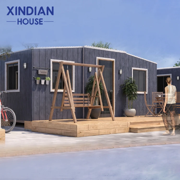 New 20 Feet Folding Container Steel Structure Assemble Container House House 3 Bedroom Prefabrication Folding Customized Office