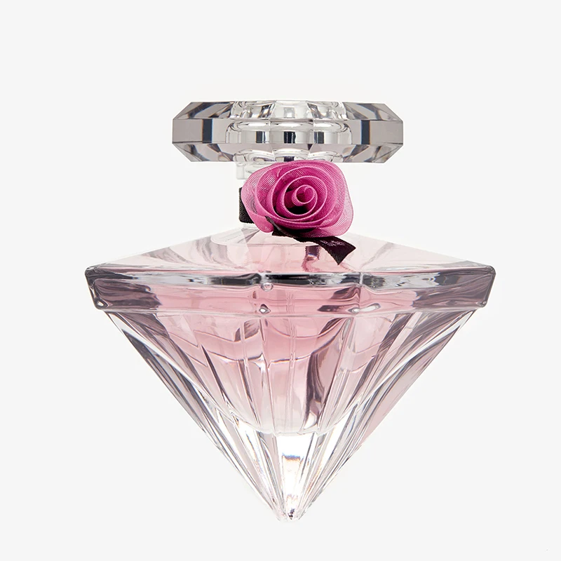 New Design 75ml Empty Spray Parfum Bottles Unique Luxury Shape Crystal Glass Perfume Bottles