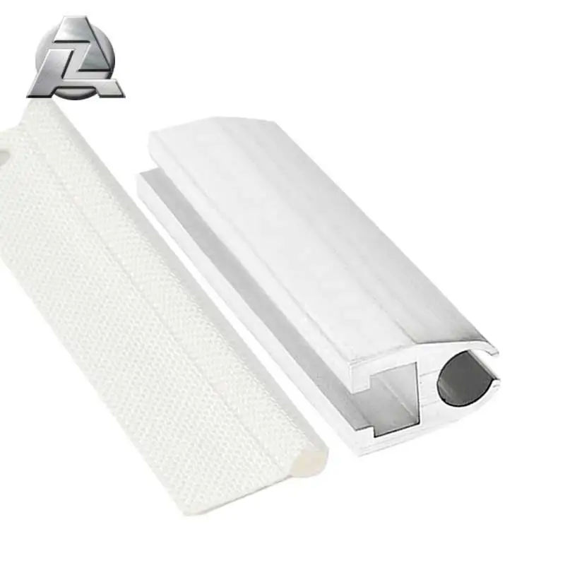 Wholesale advertising banner anodized aluminum alloy awning tent frame keder rail profile