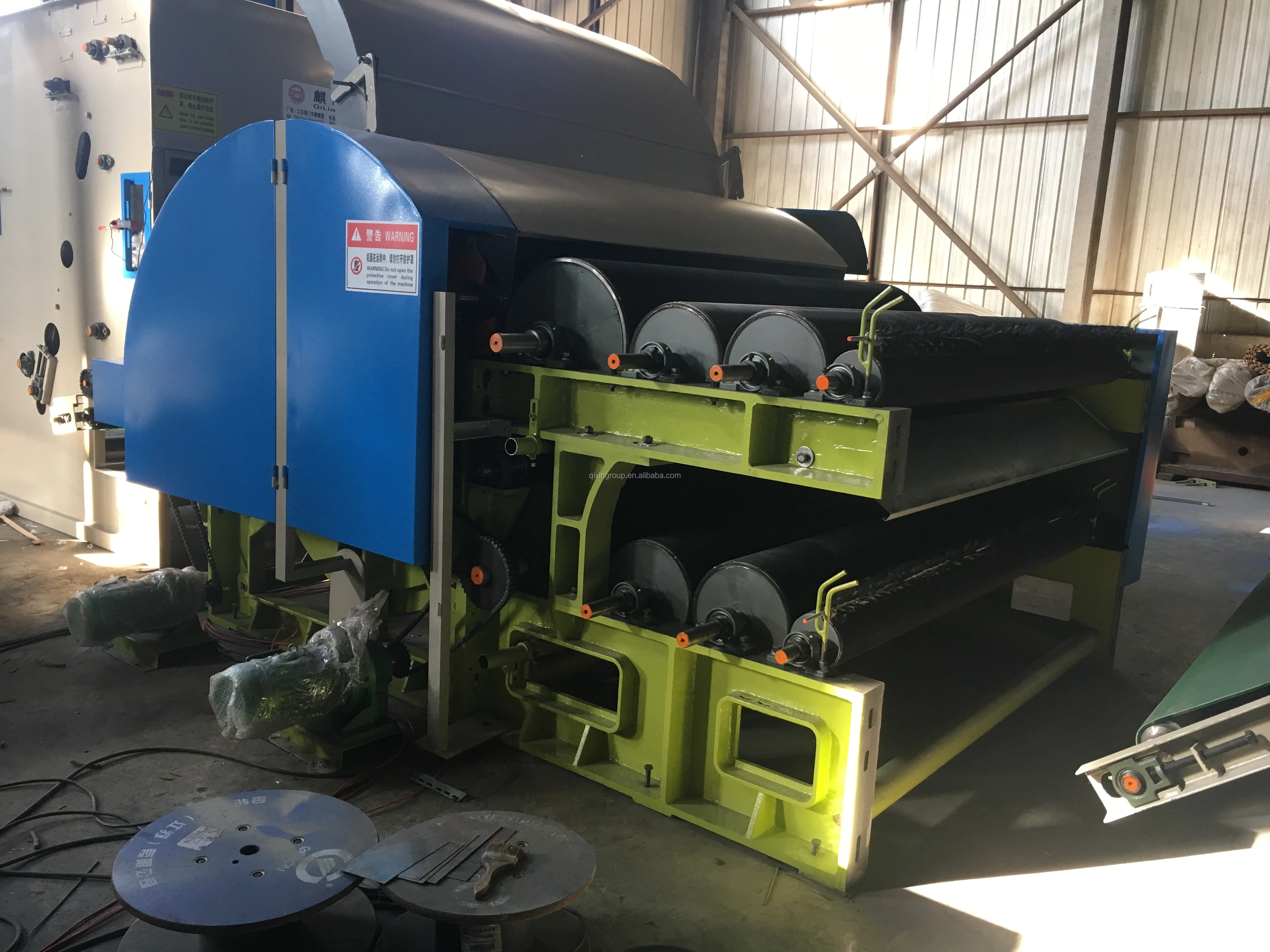 QILIN Nonwoven fiber carding machine, sheep wool carding machine