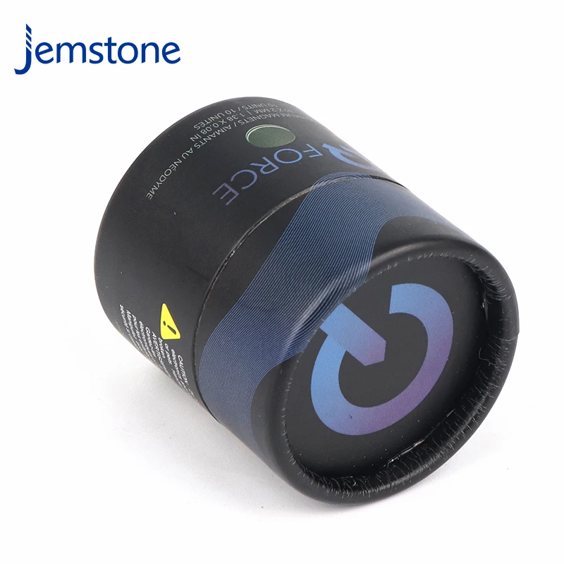 Biodegradable Cardboard  Cylinder Containers Large Neodymium Magnets Round Box Paper Tube For Magnet