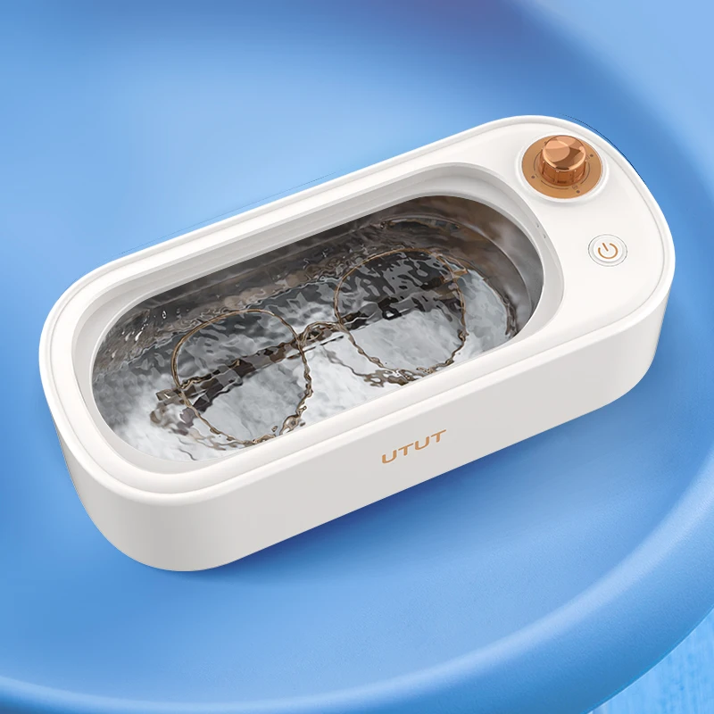 Stainless Steel Glasses Jewelry Cleaning Machine Manufacturer Source Factory USB Wireless Knob Timing Ultrasonic Cleaner
