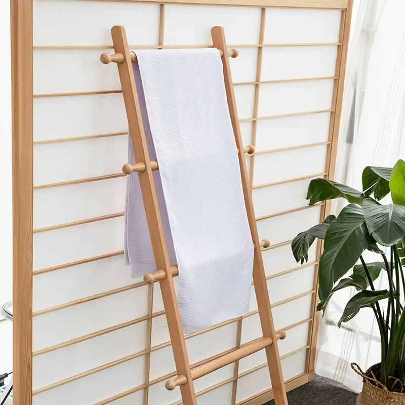 Customized sublimation waffle weave tea towel 33*66 cm soft Blank kitchen towel for heat press