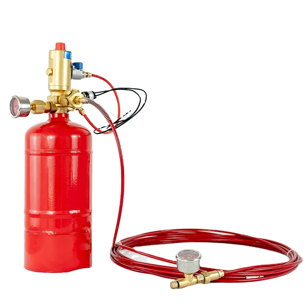 Asenware tube type FM200 CO2 automatic fire suppression system