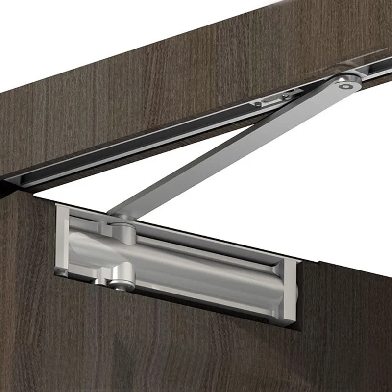 Commercial Multifunctional Automatic Sensor Door Closer Wooden Doors Closer Punch-free Automatic Silent Door Closer