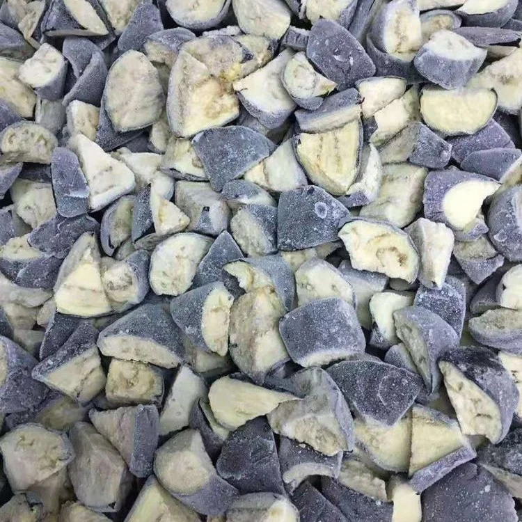 hot season good price and high quality frozen fried eggplant for sale