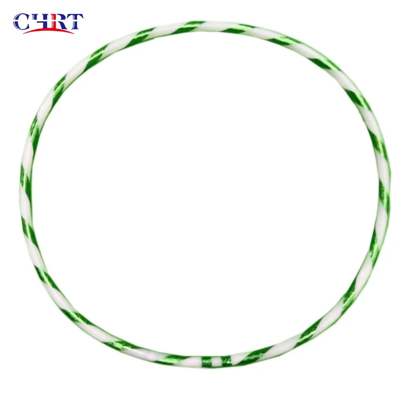 OkyRie New Glow Cheap Collapsible Led Segmented Rhythmic Gymnastics Hulas Light Hoops for sale