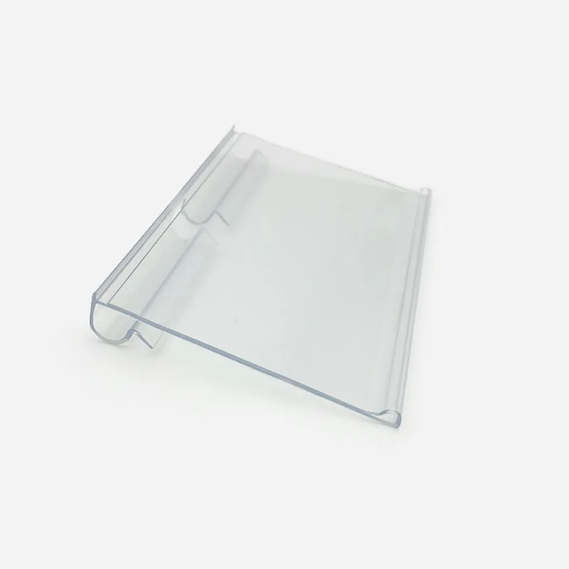 High Quality Plastic Price Tag Sign Label Display Holder Thickening Supermarket Shelf Label Holder Warehousing