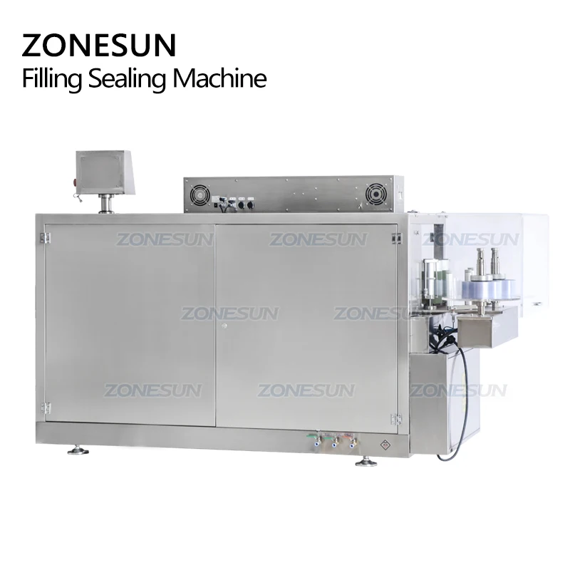 ZONESUN ZS-FS120 5 головок перистальтический насос монодоза полоса трубка однократно пластиковая машина для наполнения запечатывания