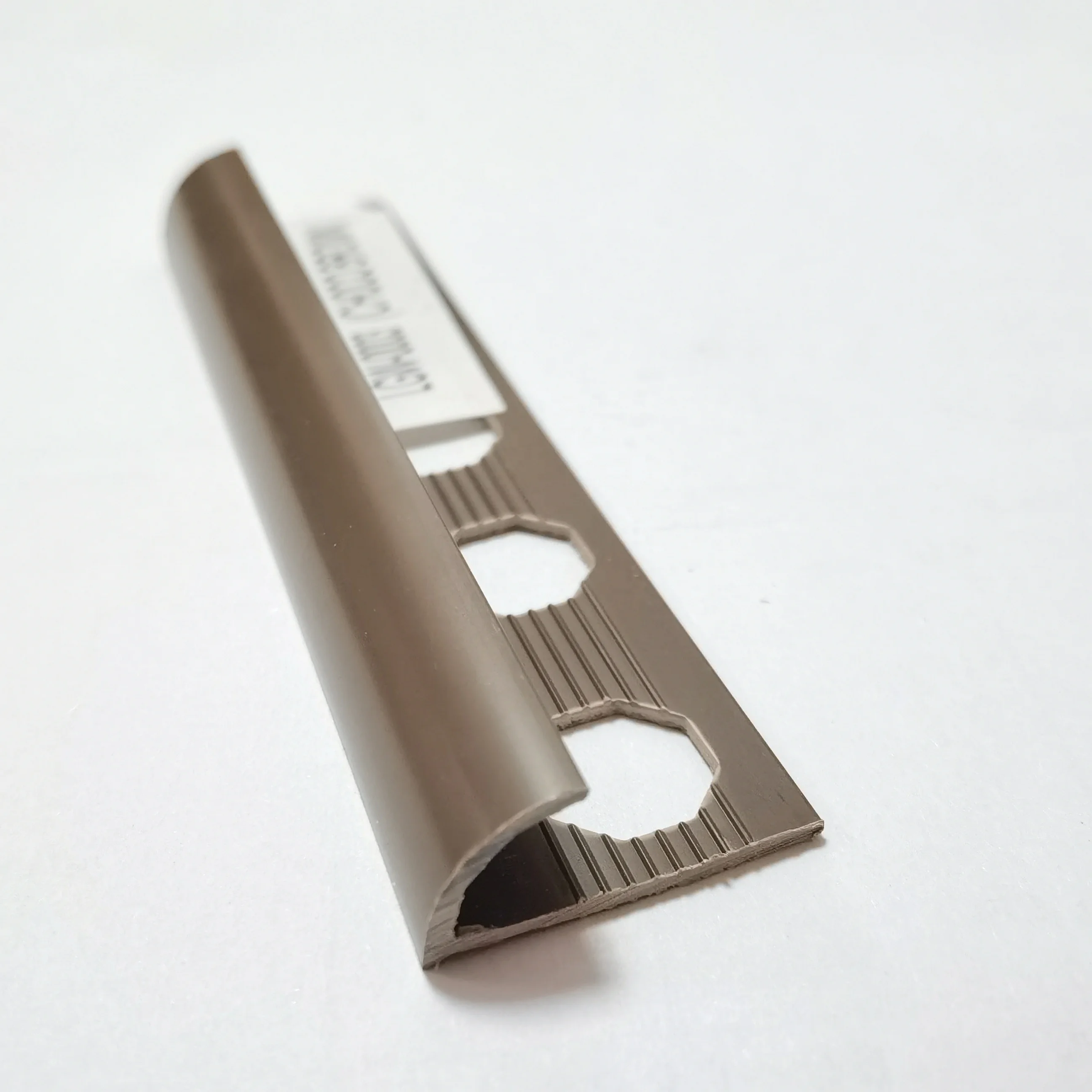 LGW The Most Popular PVC Curved Edge Wall Tiles for ceramic tile corner protection Plastic Tile Trim