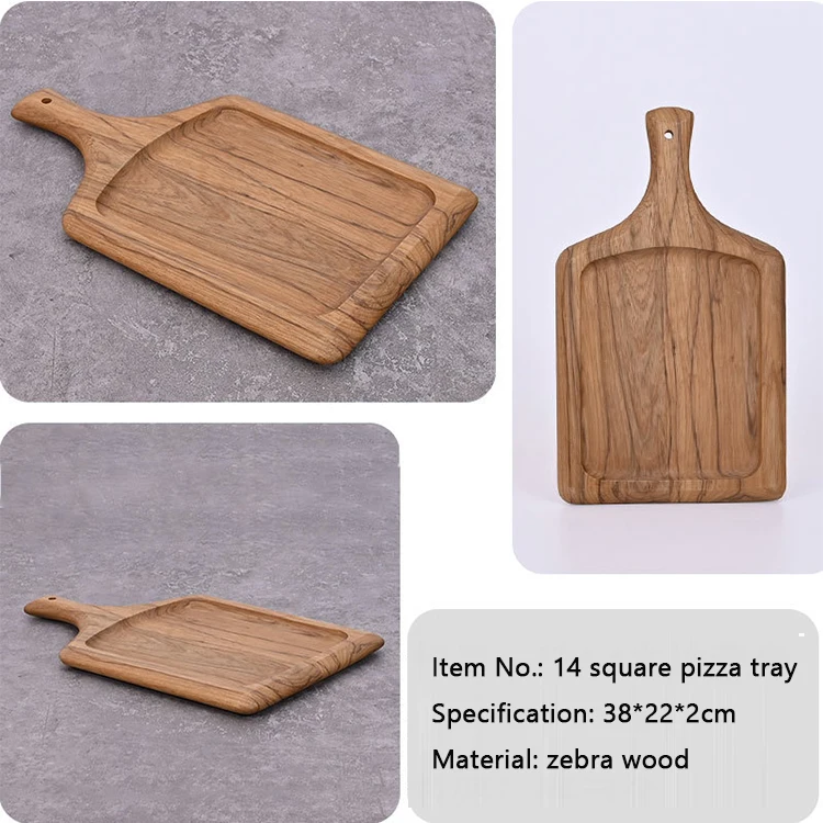 Ebony Solid Wood Chopping Board Cutting Board Multifunctional Kitchen Wooden Gift Box Customized Bamboo Wood Board