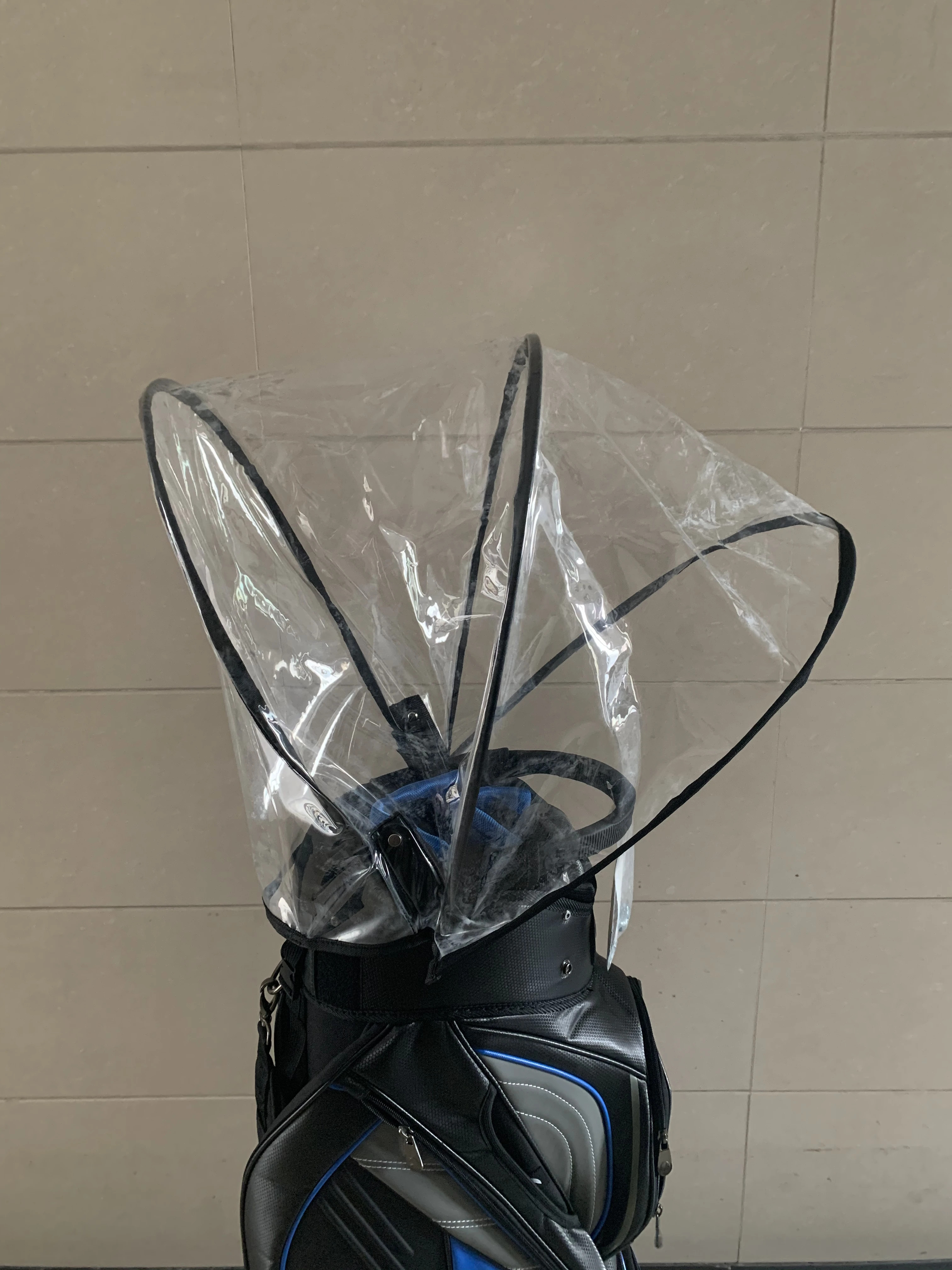 Rain Cover Easy Access Golf Bag Rain Hood Protect Clubs