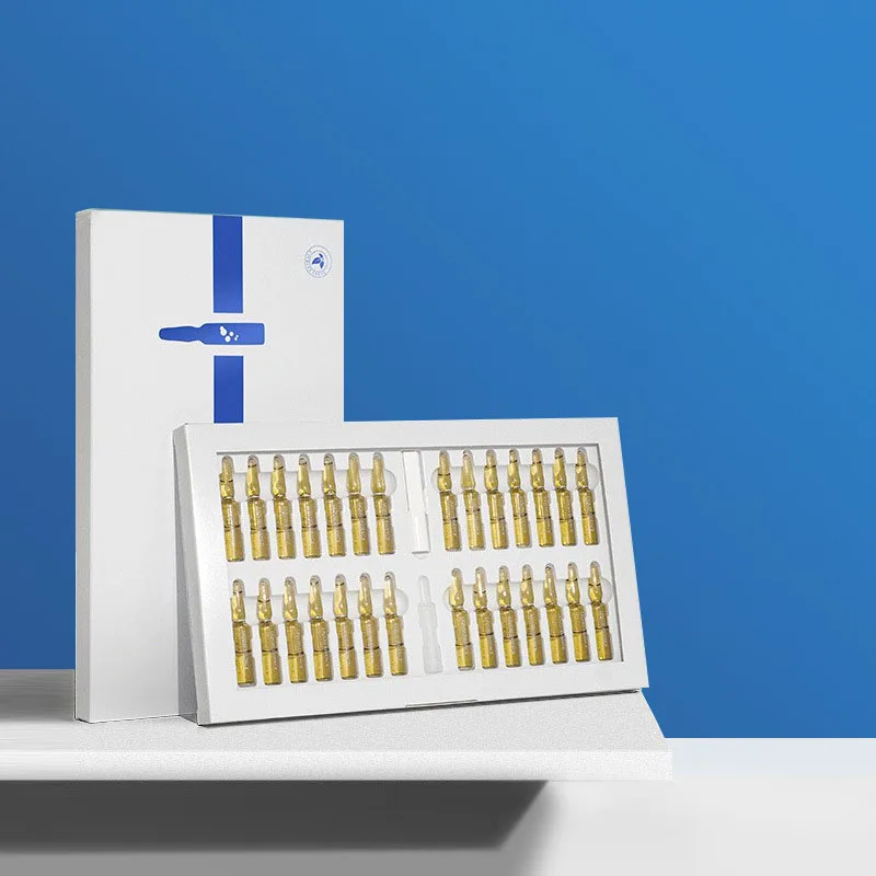 Best Selling 28pcs Ampoules Face Serum Packaging Astaxanthin Glowing Serum New Anti-aging Collagen Organic Face Lifting Antioxid