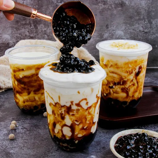 Brown Sugar Syrup Tapioca Pearl, Black Sugar Syrup Bubble Tea