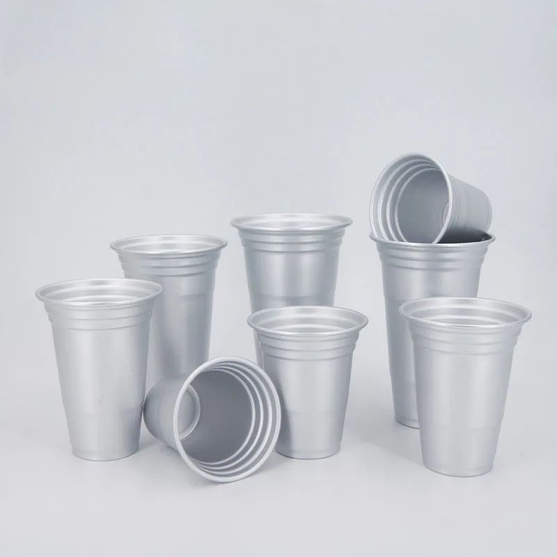 2025 Hot Selling Aluminum Beer Coke Cup Single Layer Food Grade Oxidation Customizable LOGO