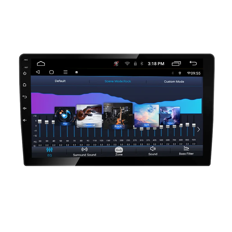 High Quality 10 inch car android multifunctional system Touch Screen Player Gps Navigation Android 10.0 car dvd player radio