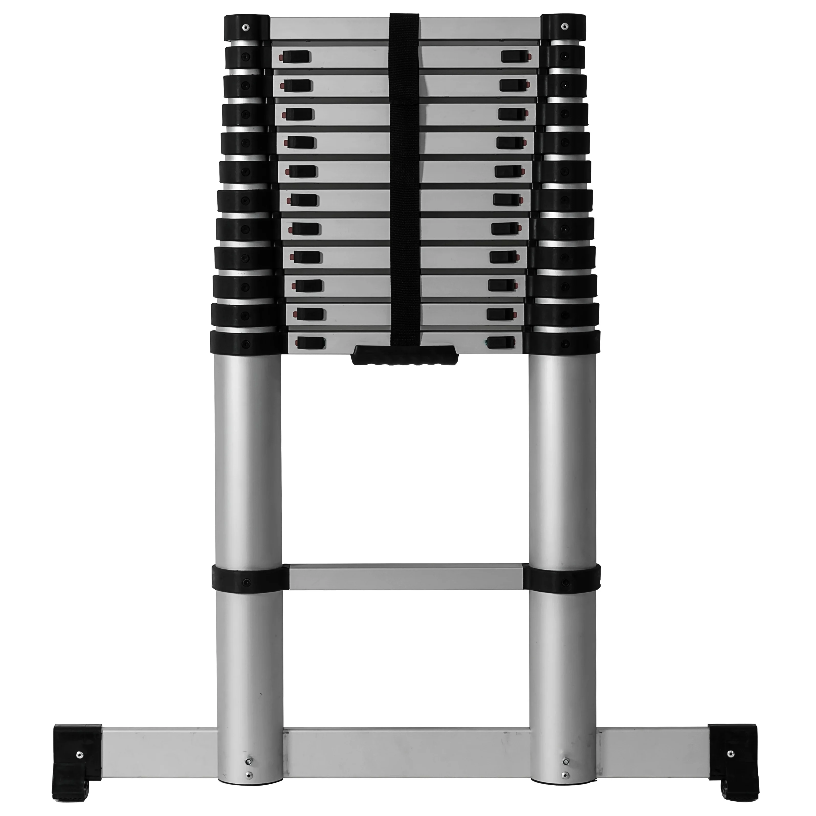 Multi-purposedouble sided telescopic ladder rubber feet