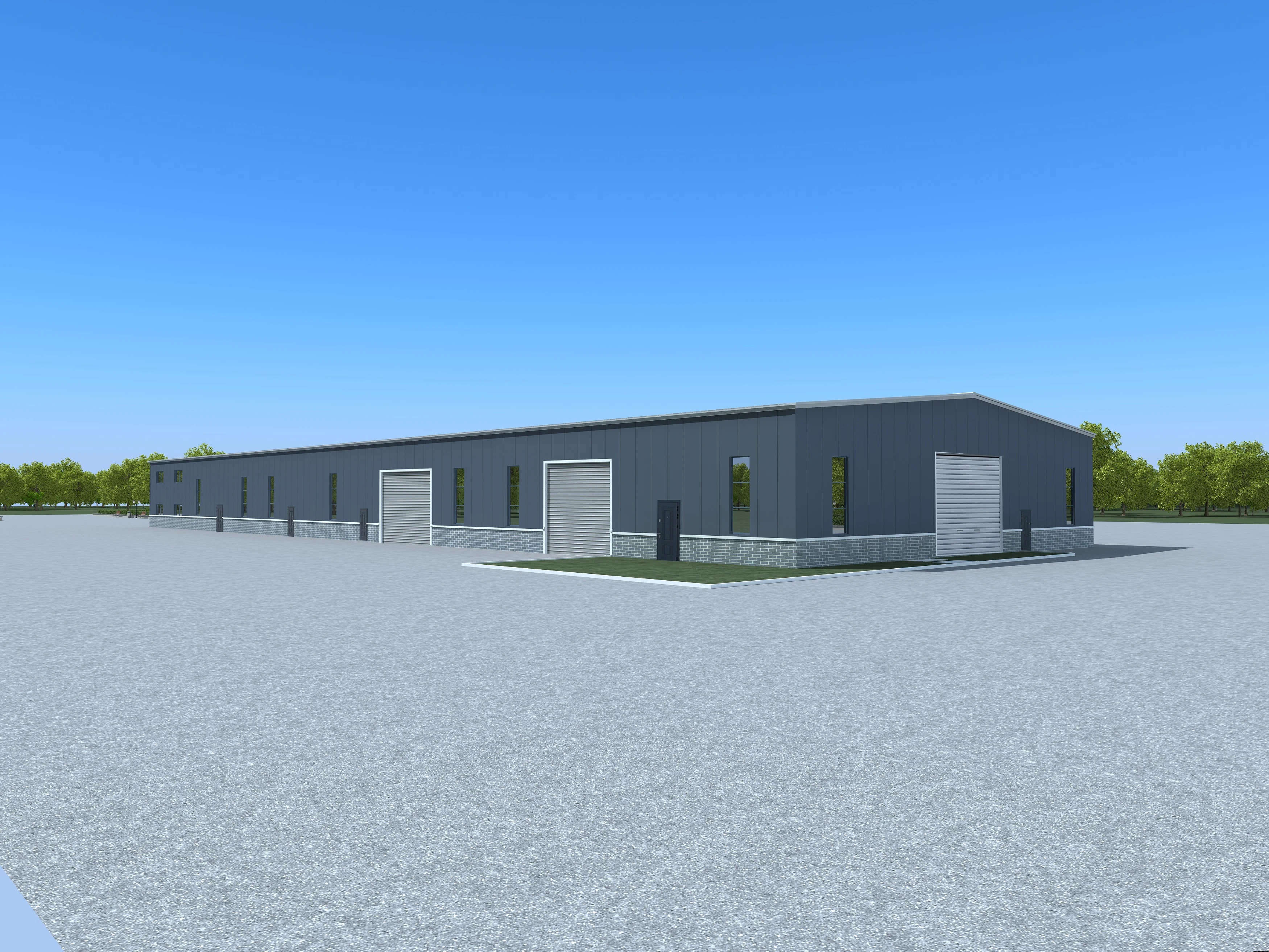 Hot sale customized steel structure China supplied cheap price warehouse workshop