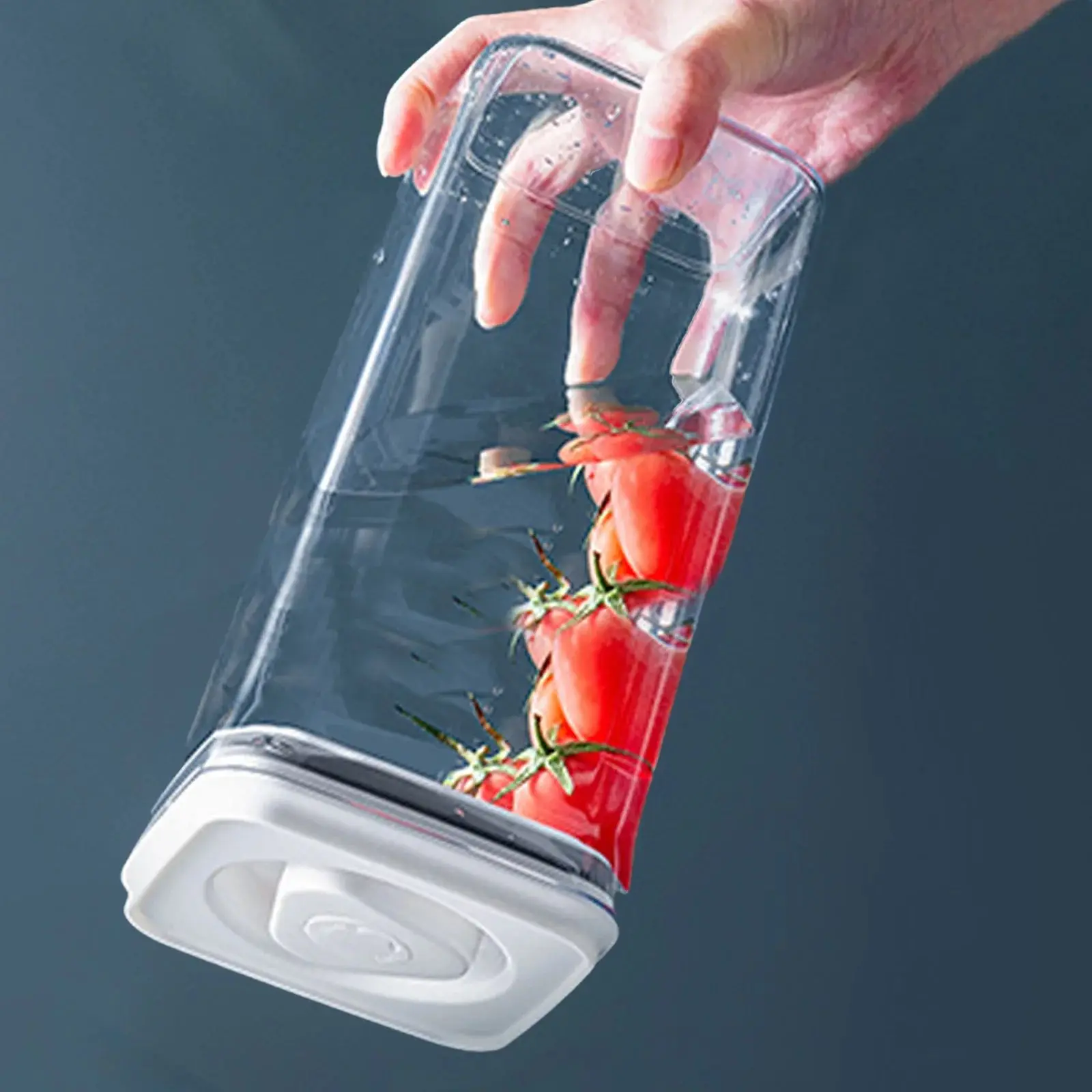 2400ml BPA Free Plastic Airtight Food Storage Container Set Leakproof Sealed Coffee Bean Jar Dry Candy Cookie Sugar Storage Food