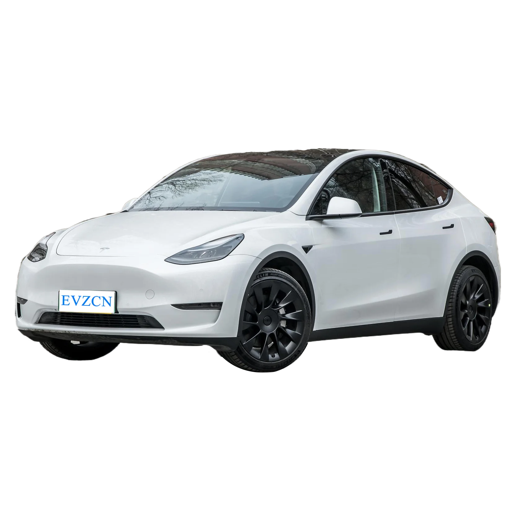 Tesla модель Y 660 км Белый полноприводный электромобиль среднего размера SUV роскошный спортивный автомобиль для городских поездок