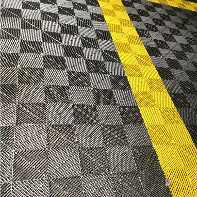 Garage floor non skid paint  garage floor tiles plastic pp interlocking  garage floor tiles free shipping to us