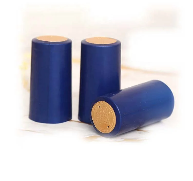 Wholesale tear off wine bottle shrink wrap cap seal pvc bottles heat