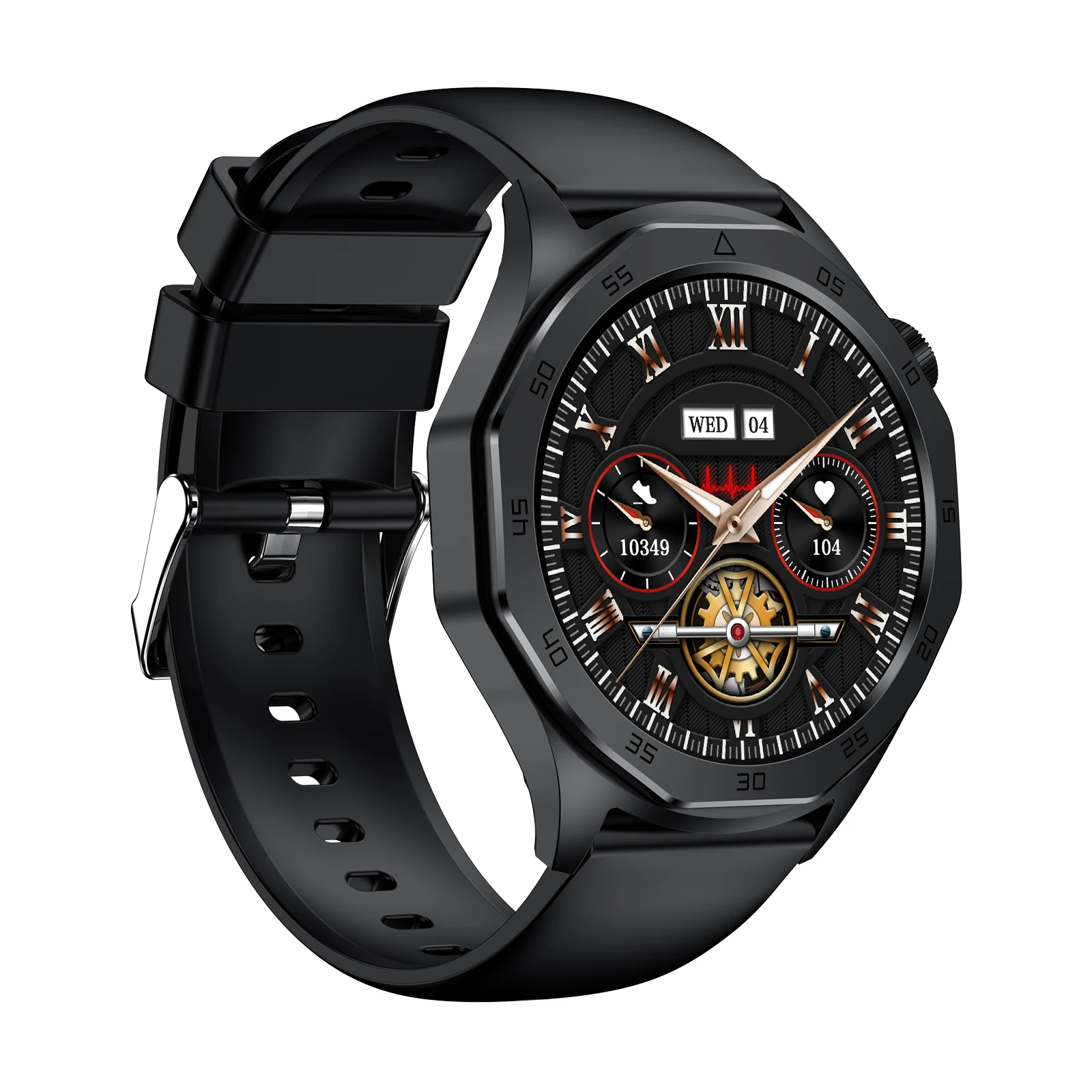 Smart Watch (Answer/Make Calls) 2024 Newest Amoled Screen ECG Heart Rate/Sleep Monitor/Pedometer/Calories Multiple Sports Modes