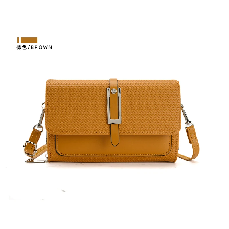 2024 the New Hot Mobile Phone Bag All-match Student Flip Women Single Shoulder Crossbody Bag Small square