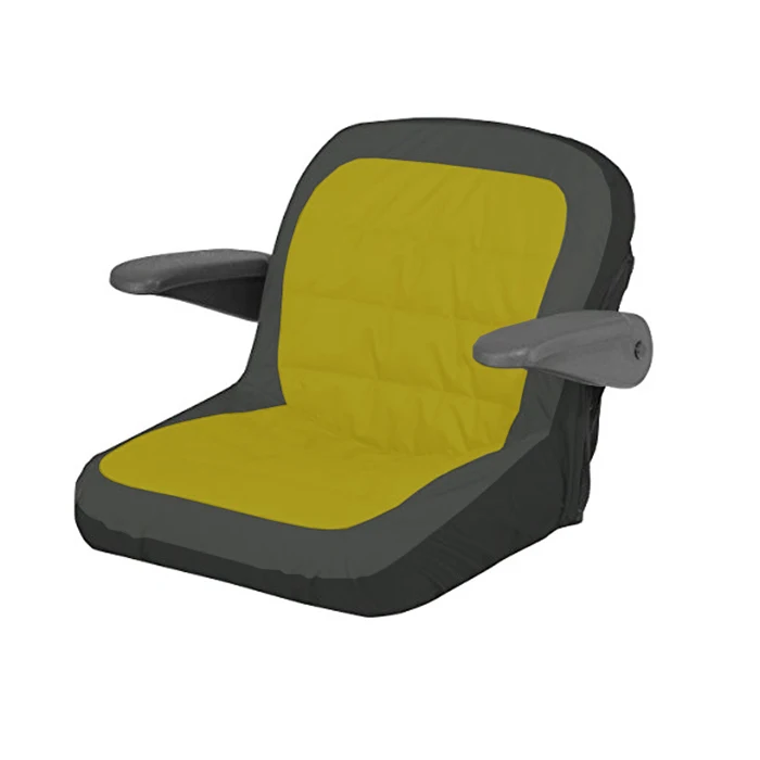 Customized Lawn Mower Seat Cover Waterproof Tractor Seat Protection Cover