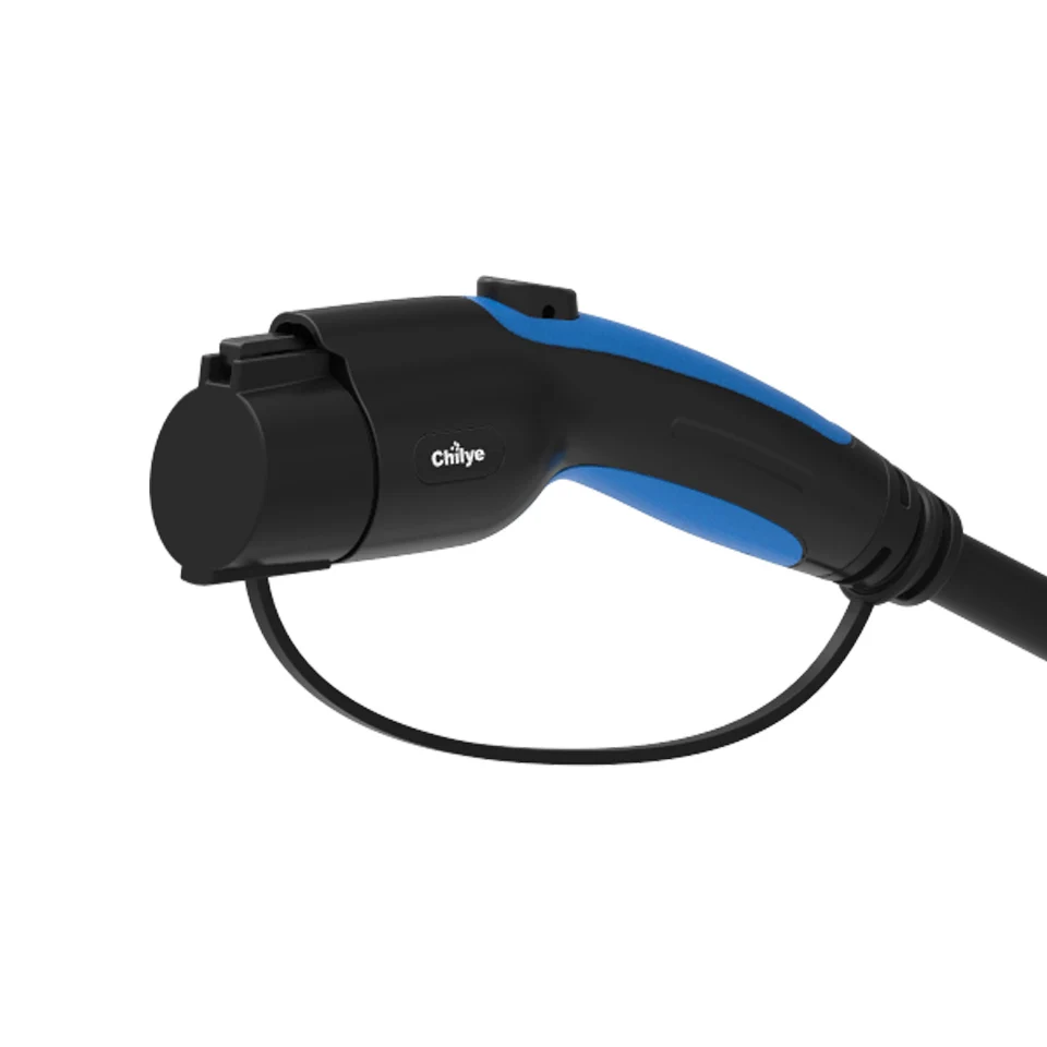 
Type 1 EV charging connector 10AWG male plug 32A single phase SAE electric vehicle AC charging 