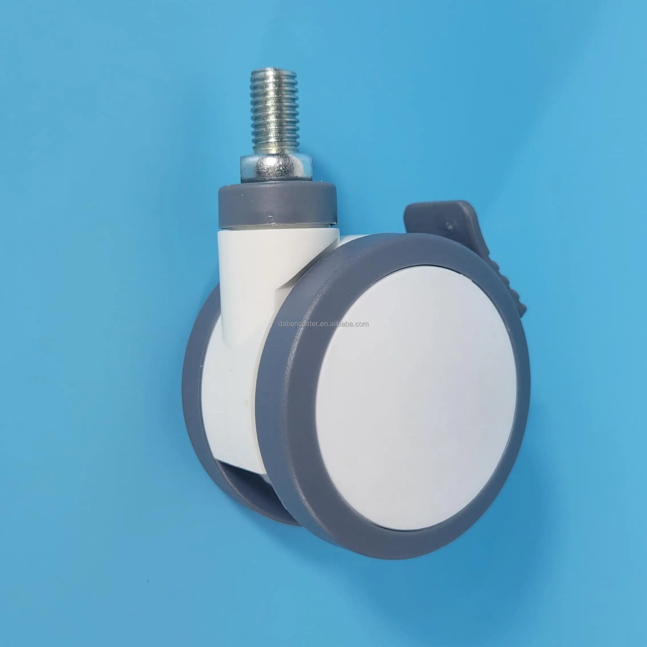 Китай (материк) 3 дюйма 75 мм Двухдисковая TPR медицинский колесики для больничных инструментов