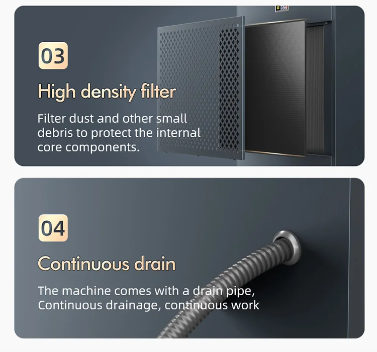 Dorosin 240L/D industrial dehumidifier for agricultrure cultivation