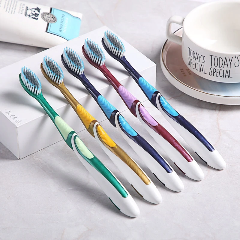 OEM Small Head Hear Adult Gum Massage Toothbrush for Adult