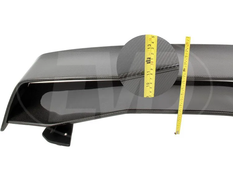 Volt Type-9 Style Carbon Fiber Spoiler for 2008-2015 Mitsubishi Lancer Evolution Evo X
