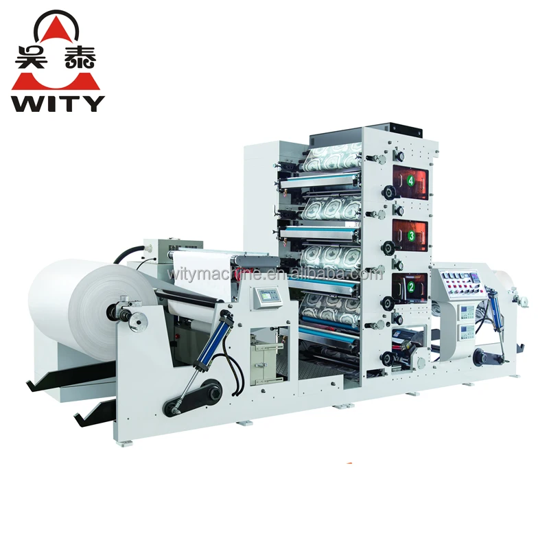 Paper Cup Flexo Printing and Die Cutting Punching machine