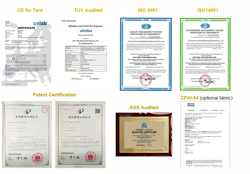 large space automated  outdoor  roof top tent for 2 persons