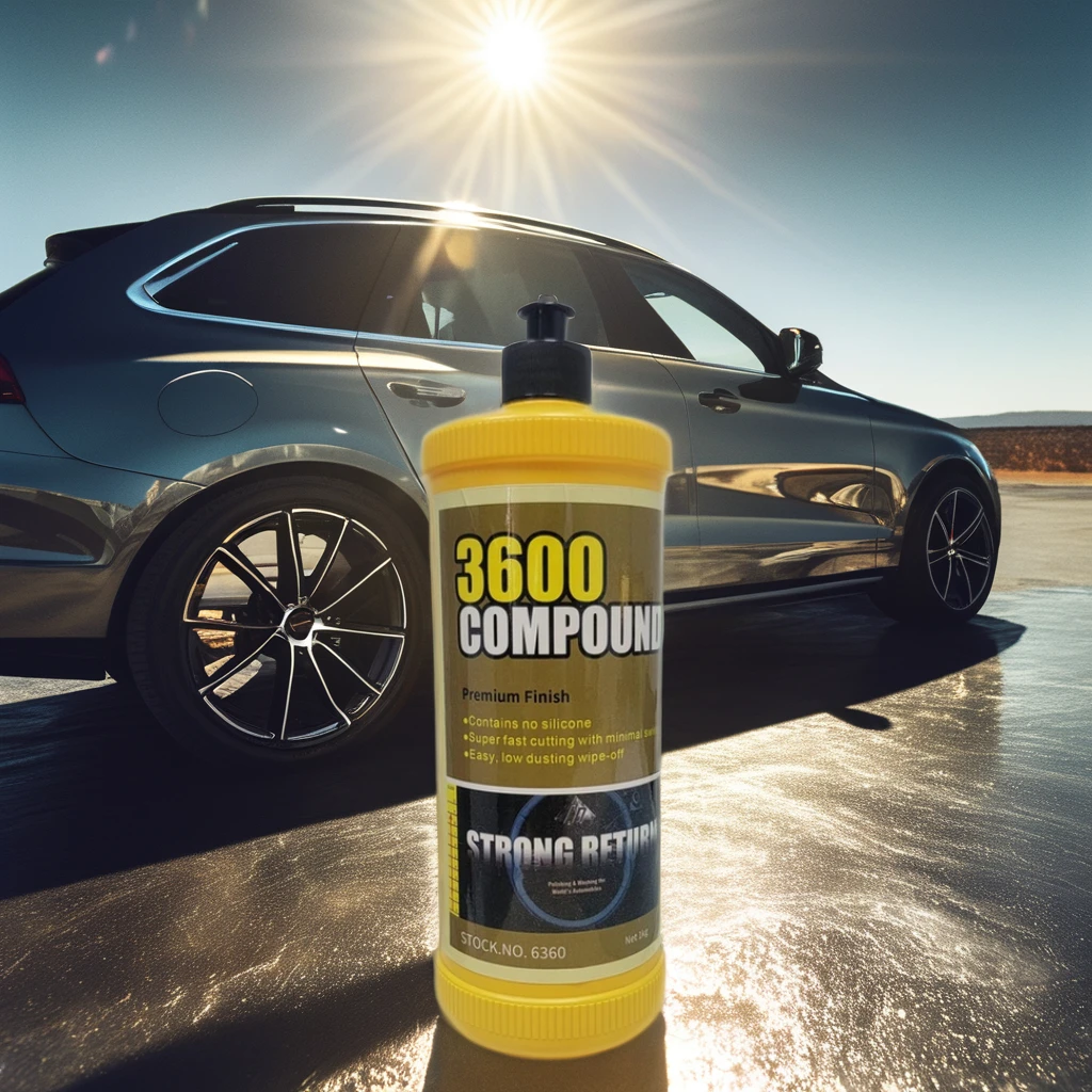 3600 высококачественный лак для воска автомобиля, предназначенный для нанесения неполосатой зеркальной краски для более темных чувствительных цветов