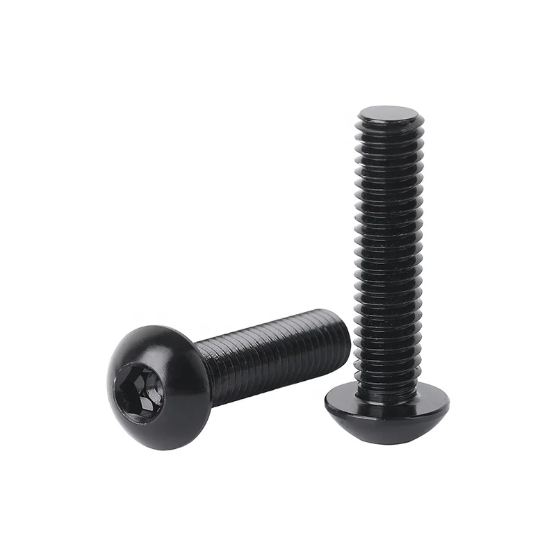 M3M4M5M6 ISO7380 Aluminum Button Head Cap  Machine Screws