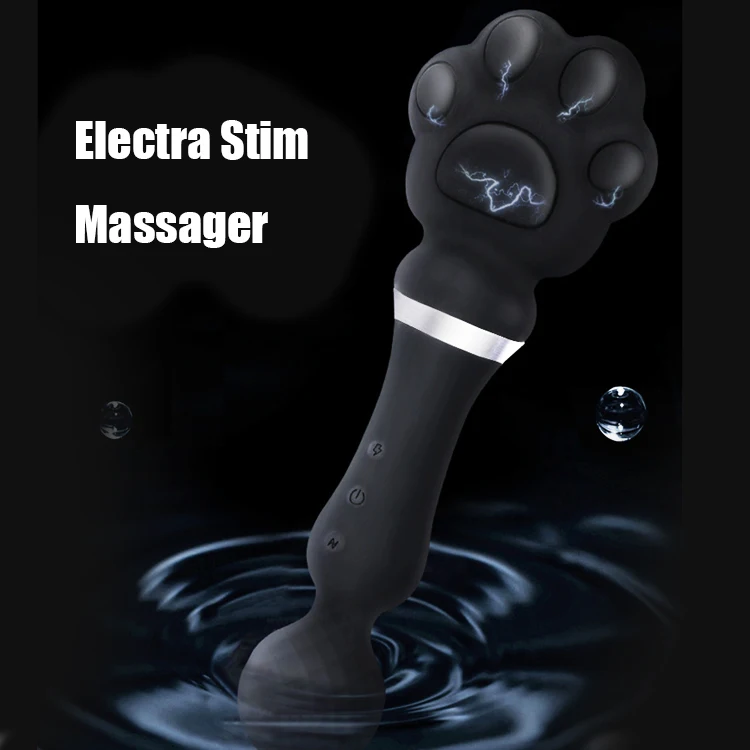 Aimitoy Cat Claw Electra Stim Shock Vibrator Av Wand Massager Sex Toy For Women  G-Spot Adults Stimulator Clitoris Massager