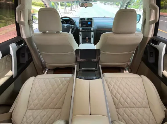 Новейший набор для модификации интерьера Toyota Land Cruiser Prado 2008-2020 задних сидений с консолью
