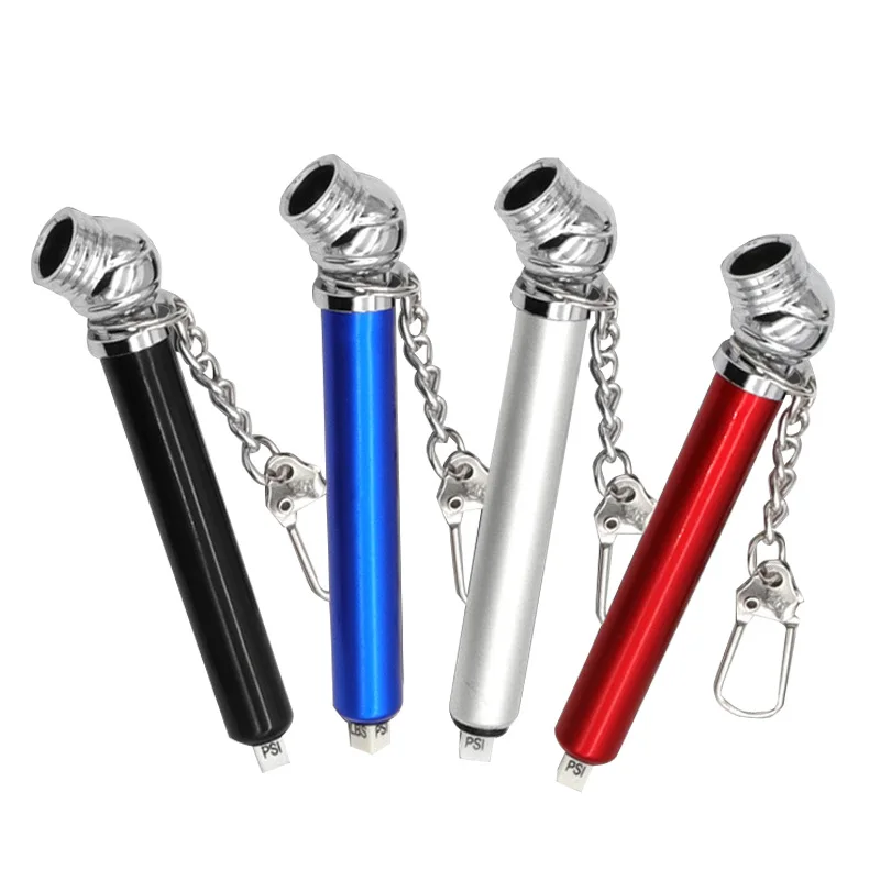 Мини-манометр в шинах с подвесной цепью универсальный аксессуар удобная прочная форма карандаша для автомобиля грузовика