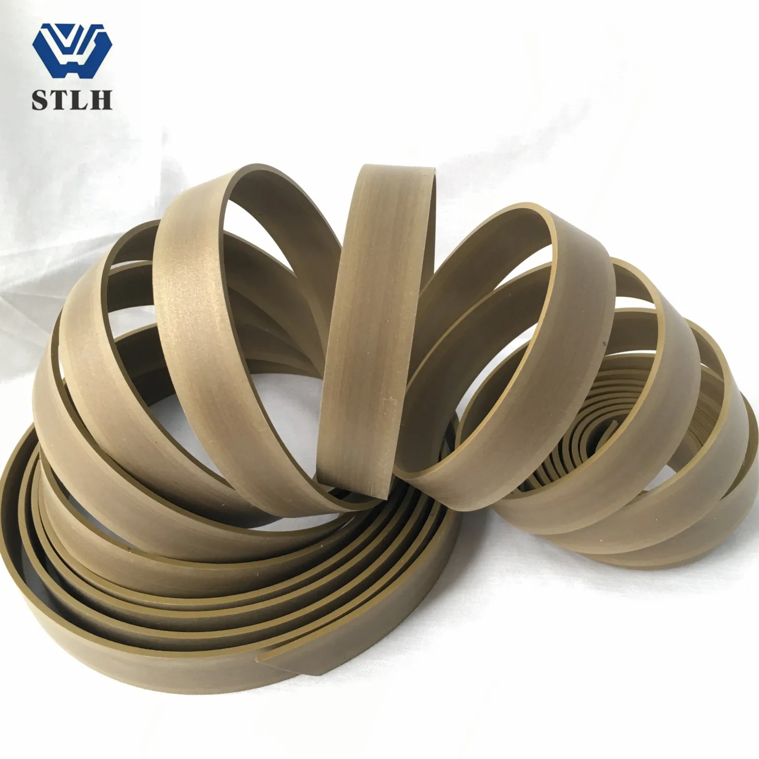 hydraulic cylinder seal 40% bronze carbon PTFE soft hard guide tape strip