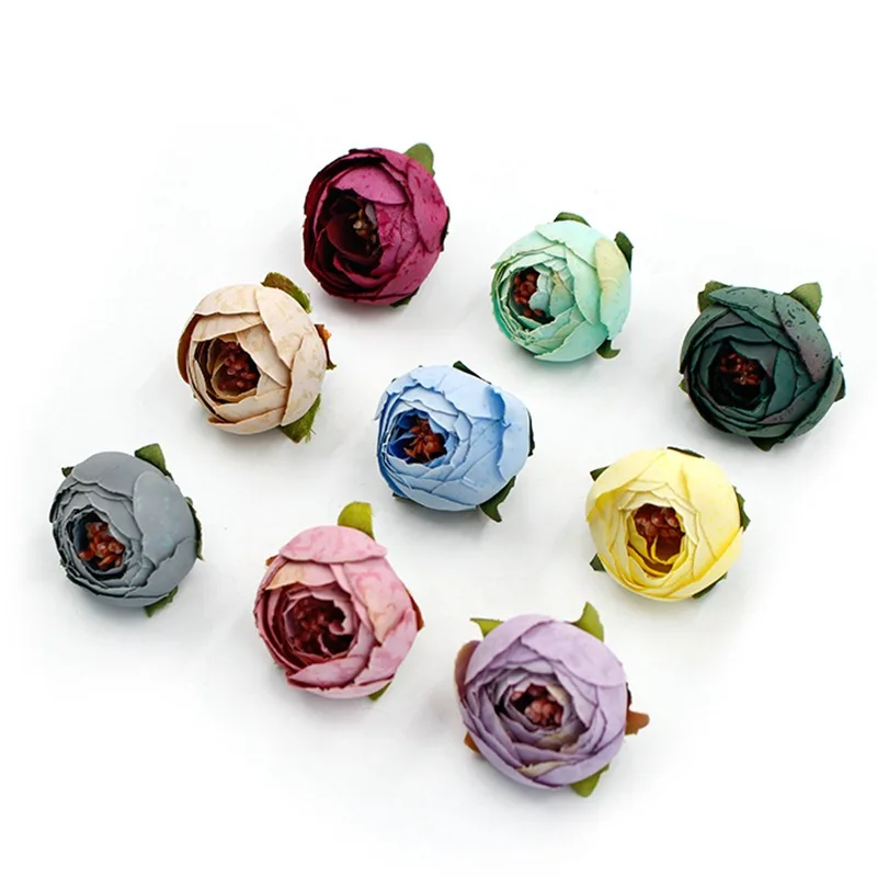 wedding silk fake flower rose flower party home outdoor wedding event arrangement material